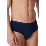 Schiesser slip lot de 2 original classics 1-1 rib sports briefs blanc hommes