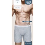 Sloggi Basic boxer Long H - (3+1 gratuit) lot de 4 boxers- gris
