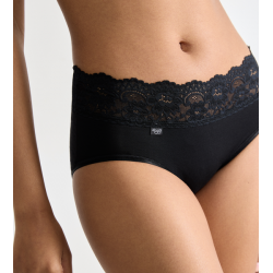 Sloggi slip Romance midi noir femmes 