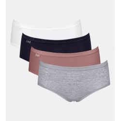 Sloggi Basic+ Midi 4-pack lot de 4 slips -V016