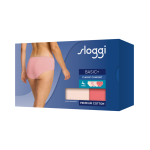 Sloggi slip Basic+ Midi femmes 4-pack - 3+1 gratuit - M005