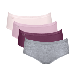 Sloggi Basic+ Midi 4-pack lot de 4 slips - V014