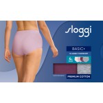  Sloggi slip Basic+ Maxi Cotton 4-pack lot de 4 slips -V014
