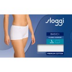 Sloggi shorty basic+ cotton blanc femmes