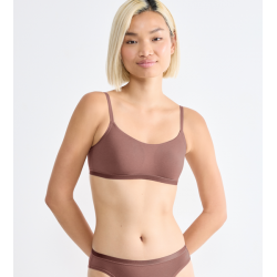 Sloggi  brassière  GO Daily Cotton Top femmes Cacao Sloggi  brassière  GO Daily Cotton Top femmes Cacao