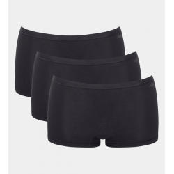 Sloggi GO Daily Cotton Shorty 3-pack  Noir