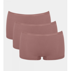 Sloggi GO Daily Cotton Shorty 3-pack  Cacao Sloggi GO Daily Cotton Shorty 3-pack  Cacao