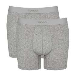 Sloggi Ever Ease boxers homme 2-pack gris Offre d'automne - 25 % de réduction pour une durée limitée !