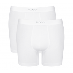 Sloggi Ever Ease boxers homme 2-pack Blanc Offre d'automne - 25 % de réduction pour une durée limitée !
