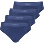 Sloggi slip Ever Ease midi bleu homme (4 slips)