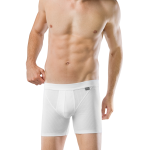 Schiesser boxer 2-pack Authentic shorts homme blanc
