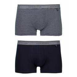 Schiesser boxer - lot de 2 boxers - 95/5 - marine -  141503