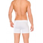 Schiesser Boxer - Cyclist - Long Life Cotton - Blanc