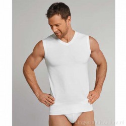 Schiesser Tank Top-  long life cotton - Blanc Schiesser Tank Top-  long life cotton - Blanc