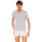 Schiesser T-shirt - manches courtes - Authentic - 2-pack - lot de 2 gris