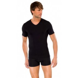 Schiesser T-shirt - manches courtes - Authentic - 2-pack - lot de 2 noir Schiesser T-shirt - manches courtes - Authentic - 2-pack - lot de 2 noir
