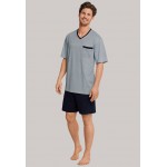 Schiesser pyjama pour hommes - pantalon court  - 163639 