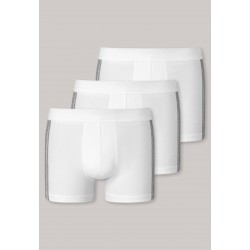 Schiesser boxer lot de 3 95/5 H blanc   Schiesser boxer lot de 3 95/5 H blanc