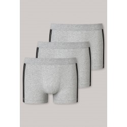 Schiesser boxer lot de 3 95/5 H  gris  Schiesser boxer lot de 3 95/5 H  gris