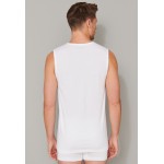 Schiesser débardeurs lot de 2 Organic Cotton encolure en V blanc - 95/5