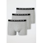 Schiesser boxer lot de 3 95/5 gris chiné 