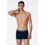 Schiesser boxer lot de 3 95/5 bleu foncé 