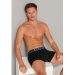 Schiesser Short 95/5 – Lot de 3 noir  