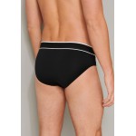 Schiesser slips rio lot de 3  noir - 95/5  " PROMOTION "