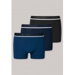 SCHIESSER 95/5 Boxers – Lot de 3 – Coton bio