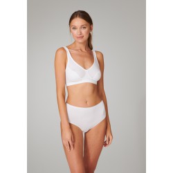 Schiesser culottes midi pack de 2 coton blanc - 95/5