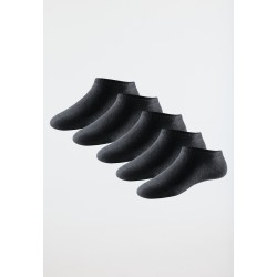 Schiesser socquettes  pour homme Lot de 5  " Stay Fresh " noir - Bleubird Schiesser socquettes  pour homme Lot de 5  " Stay Fresh " noir - Bleubird