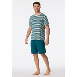Schiesser pyjama court Cotton - Casual Nightwear Schiesser pyjama court Cotton - Casual Nightwear