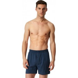 Schiesser lot de 2 boxers en jersey imprimé uni 910