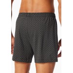Schiesser lot de 2 boxers en jersey imprimé uni 911