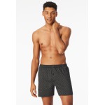Schiesser lot de 2 boxers en jersey imprimé uni 911