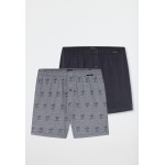 Schiesser lot de 2 boxers en jersey imprimé uni 