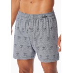Schiesser lot de 2 boxers en jersey imprimé uni 