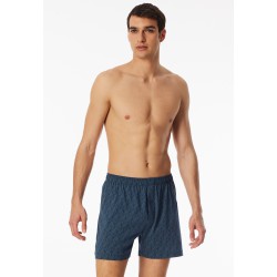 Schiesser lot de 2 boxers en jersey imprimé uni 920 Schiesser lot de 2 boxers en jersey imprimé uni 920