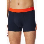 Schiesser lot de 5 shorts Cotton bleu foncé 