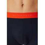 Schiesser lot de 5 shorts Cotton bleu foncé 