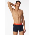 Schiesser lot de 5 shorts Cotton bleu foncé 