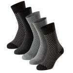 Schiesser lot de 5 chaussettes pour homme stay fresh multicolore 910