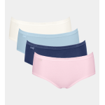 Sloggi slip Basic+ Midi 4-pack lot de 4 slips - V019