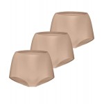 Ten Cate slip lot de 3 secrets high waist brief nude femmes