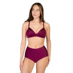 Ten Cate Secrets High Waist Culotte Femme - Cherry Burgundy
