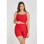Ten Cate Secrets – Short long femme sans couture et confortable Rouge