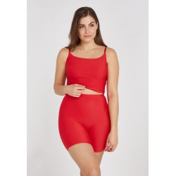 Ten Cate Secrets – Short long femme sans couture et confortable Rouge