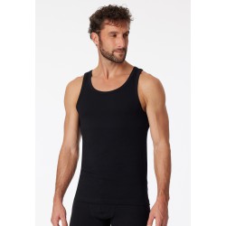 Schiesser Lot de 2 débardeurs - 95/5 - Noir Schiesser Lot de 2 débardeurs - 95/5 - Noir