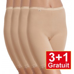 Sloggi shorty Basic+ Long  peau (3+1 gratuit) - votre avantage de prix : 18,99 €