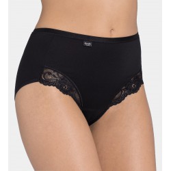 Sloggi Romance Maxi - noir- Offre d'automne - 25 % de réduction pour une durée limitée !
